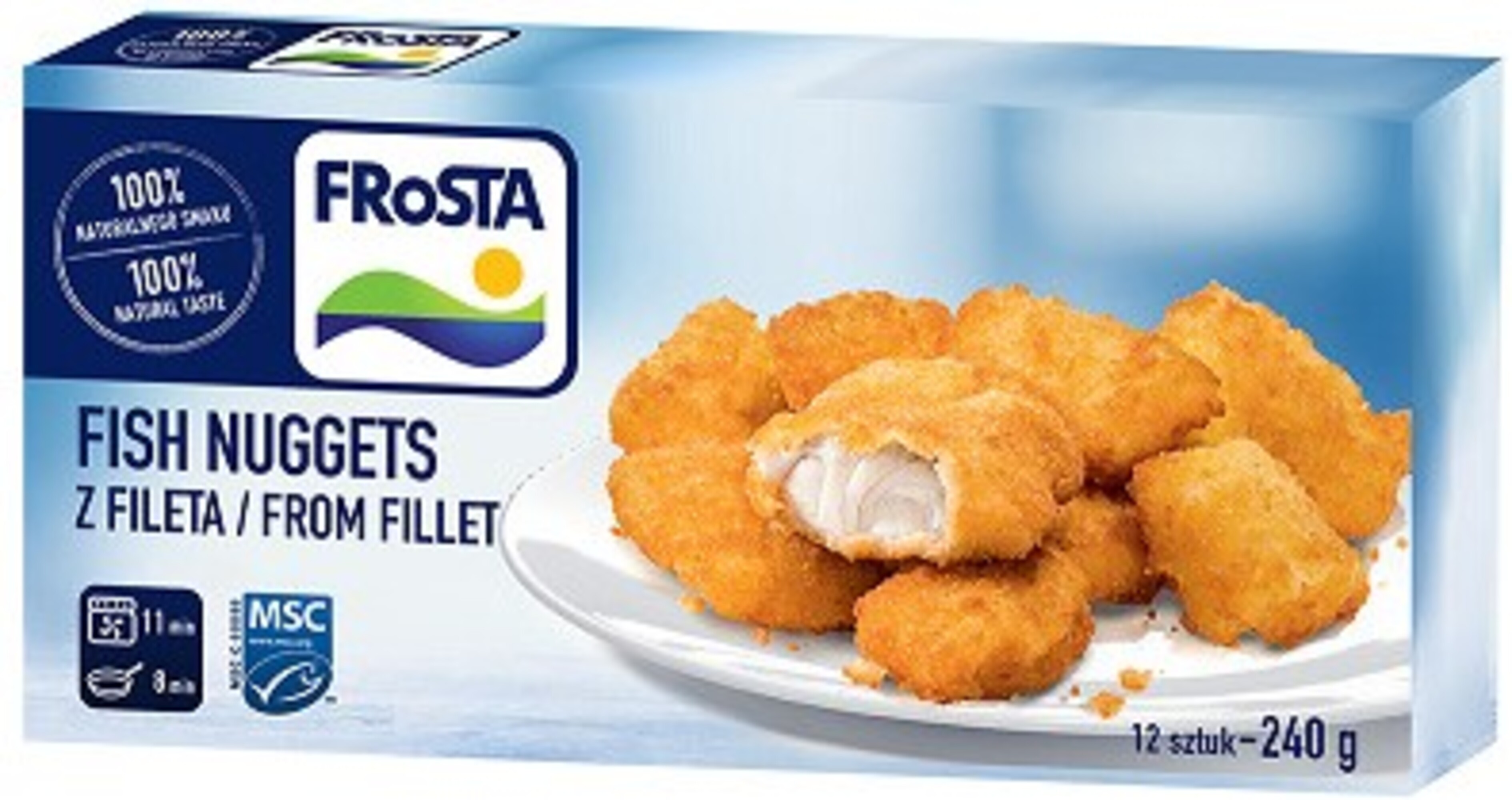 Frosta Fish nuggets (congelat)
