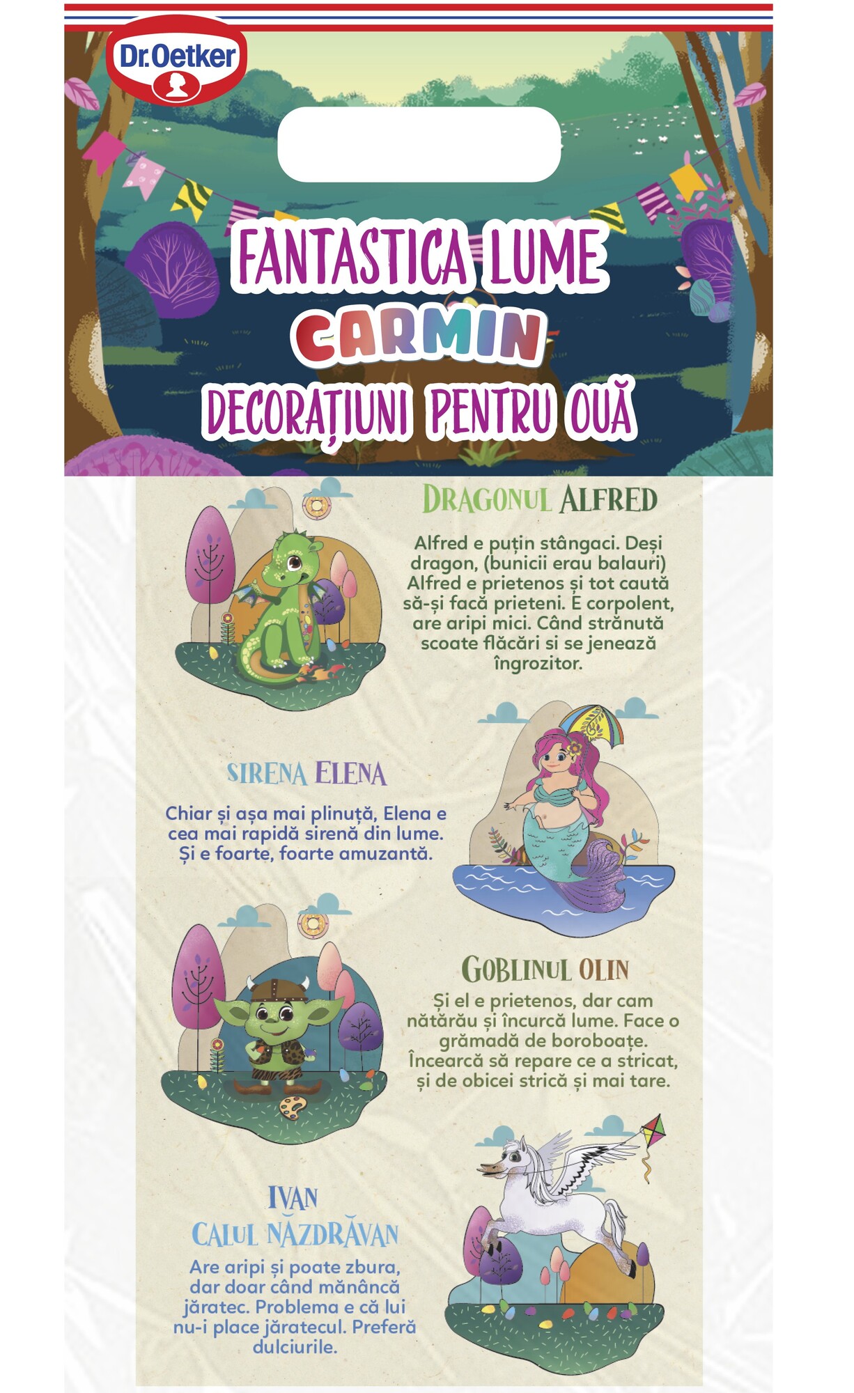 Dr Oetker Carmin Accesorii Lumea fantastica