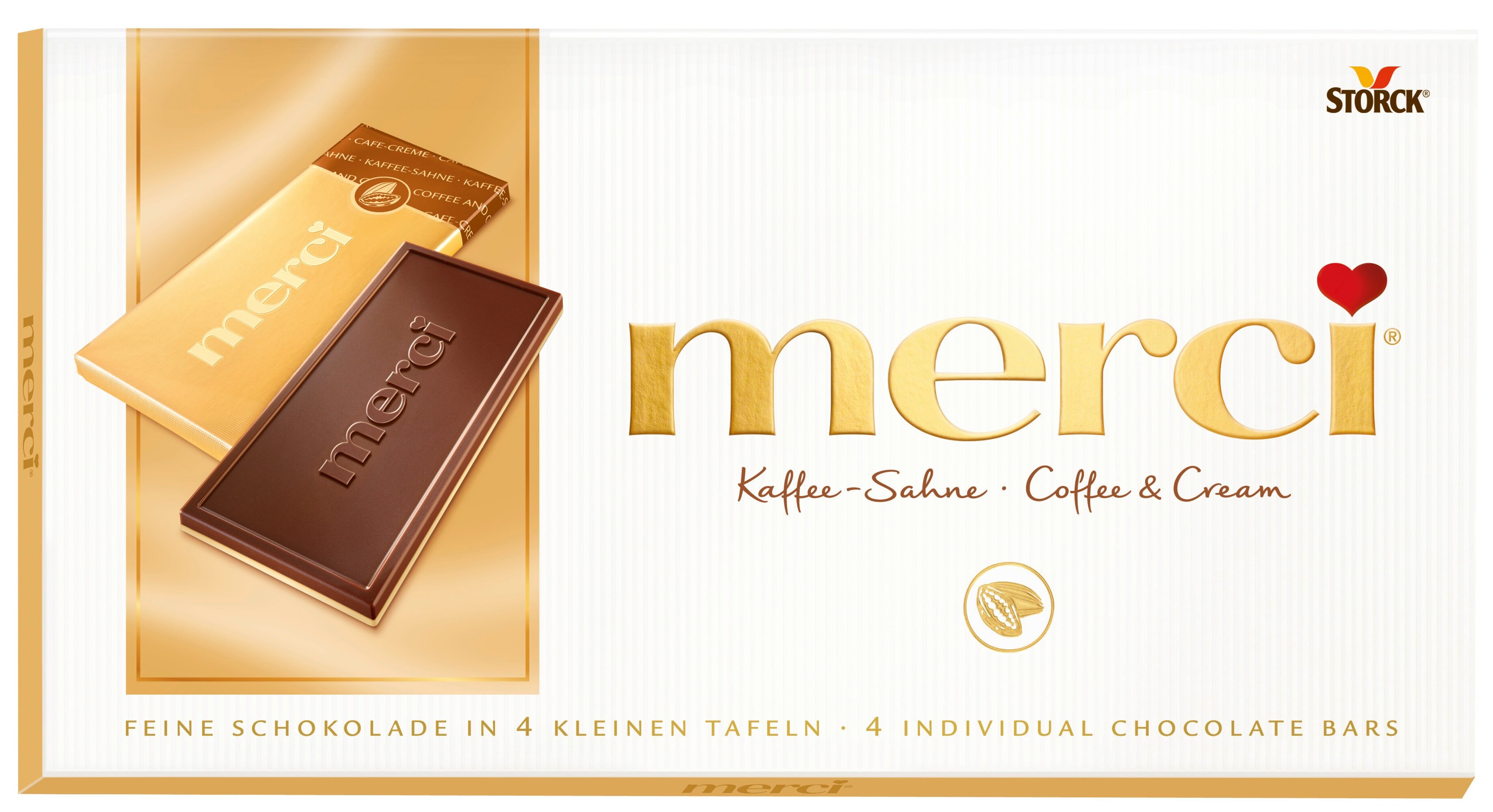 merci　16 Merci Tableta de ciocolata cu aroma de cafea si frisca