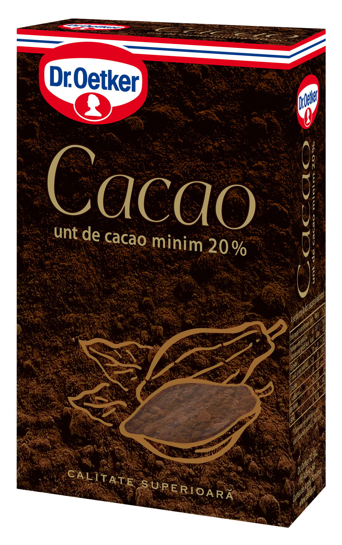 Dr.Oetker Cacao unt de cacao min. 20