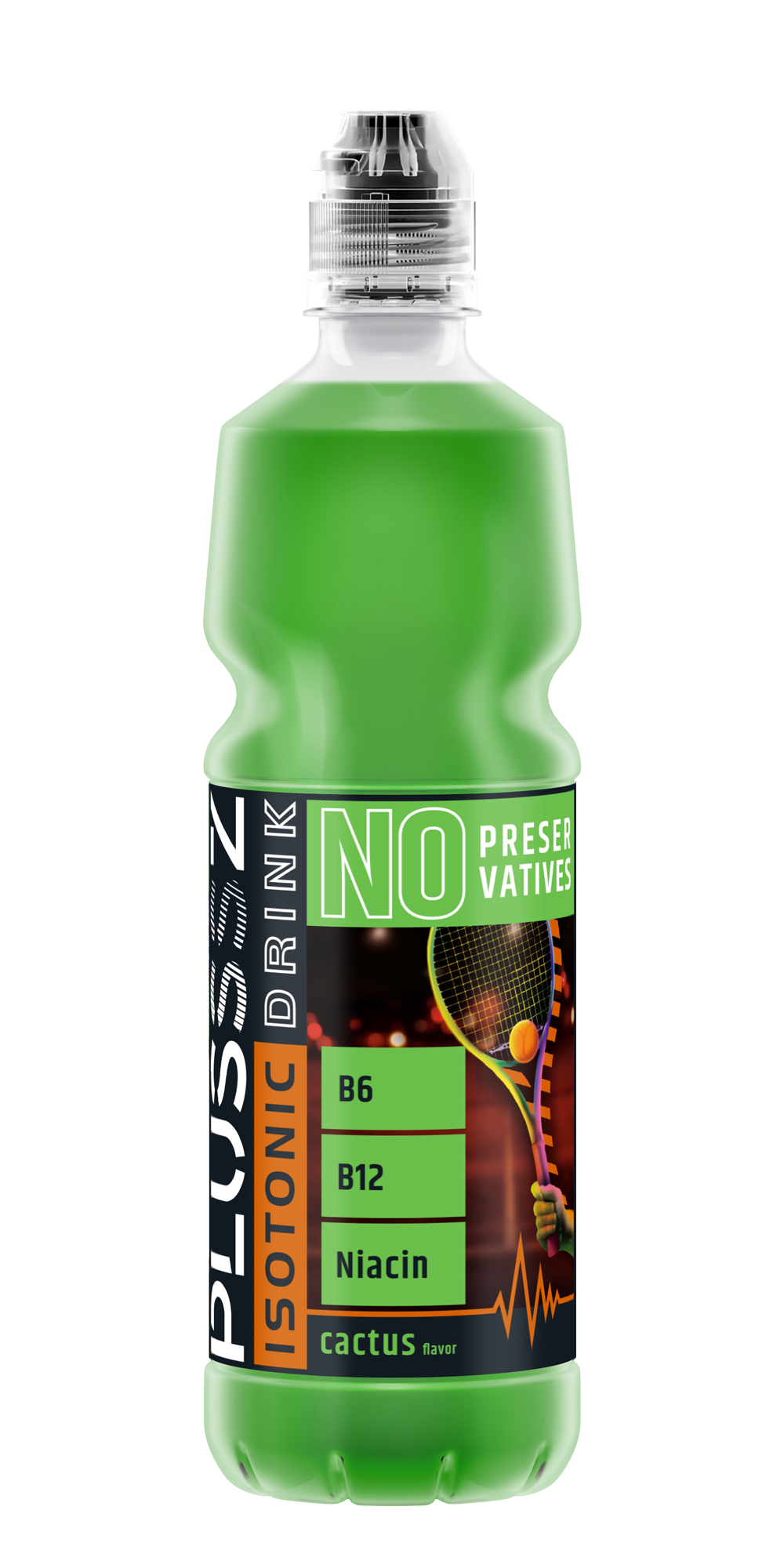 Plusssz Electroliti Zero Sportcap Multifruct Apa vitaminizata pet