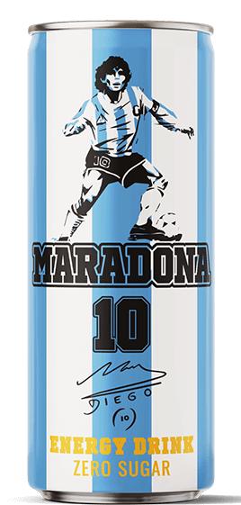 Maradona Bautura energizanta fara zahar doza