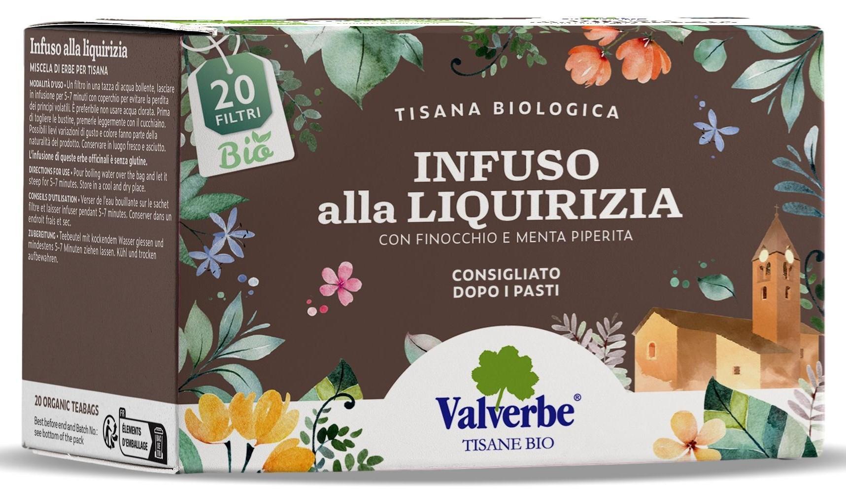 Valverbe ECO Ceai cu afine si zmeura 20 pliculete