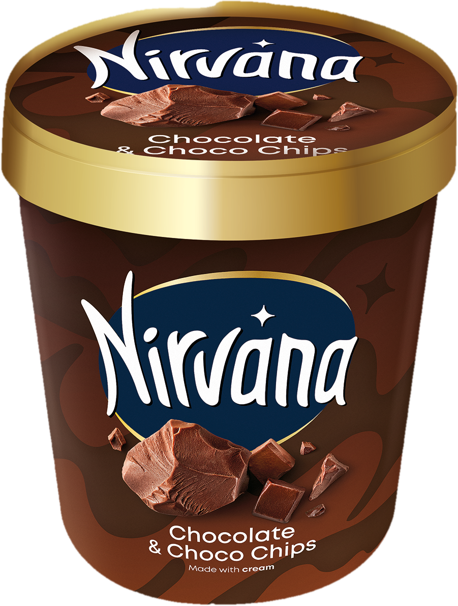 Nirvana Inghetata Chocolate & Choco Chips