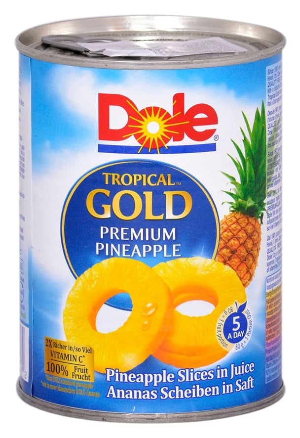 Dole Gold Felii de ananas in suc tropical