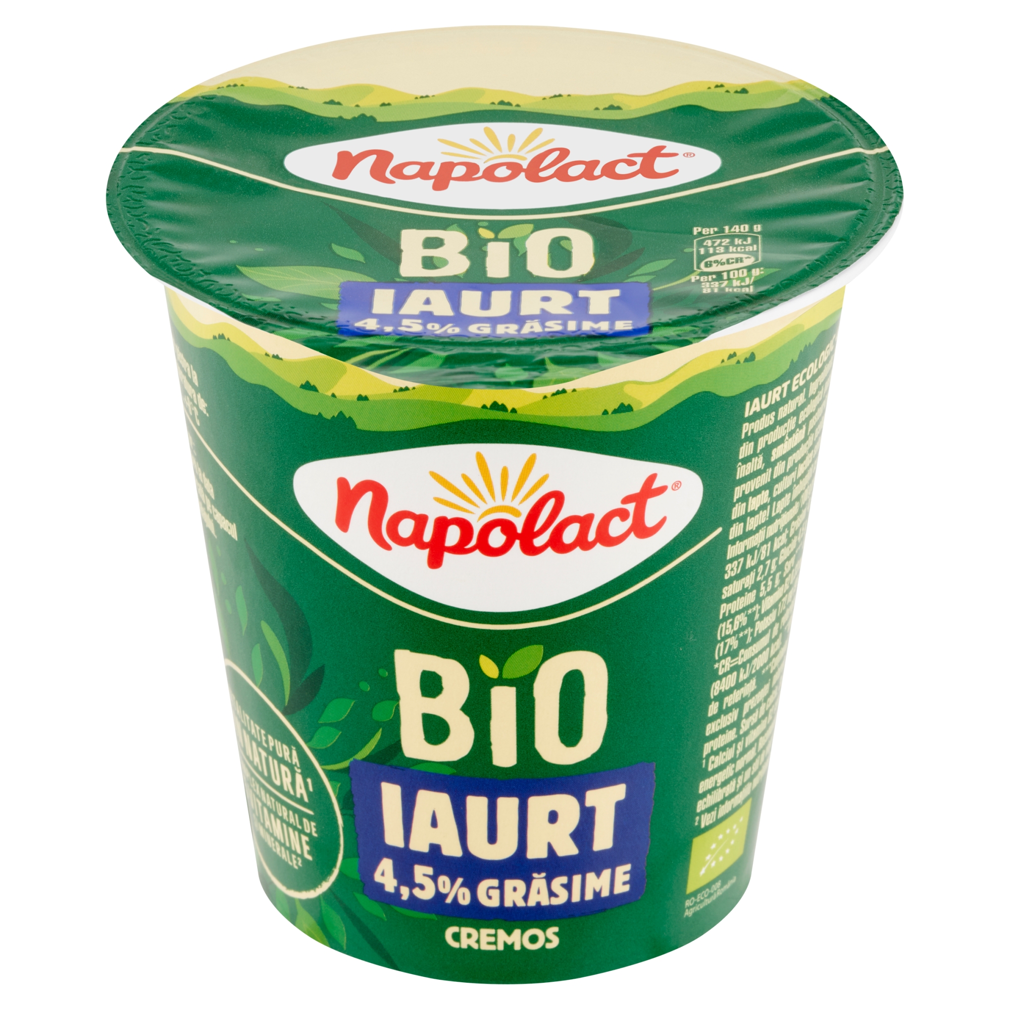ZUZU STORS Iaurt natural bifidus 2%