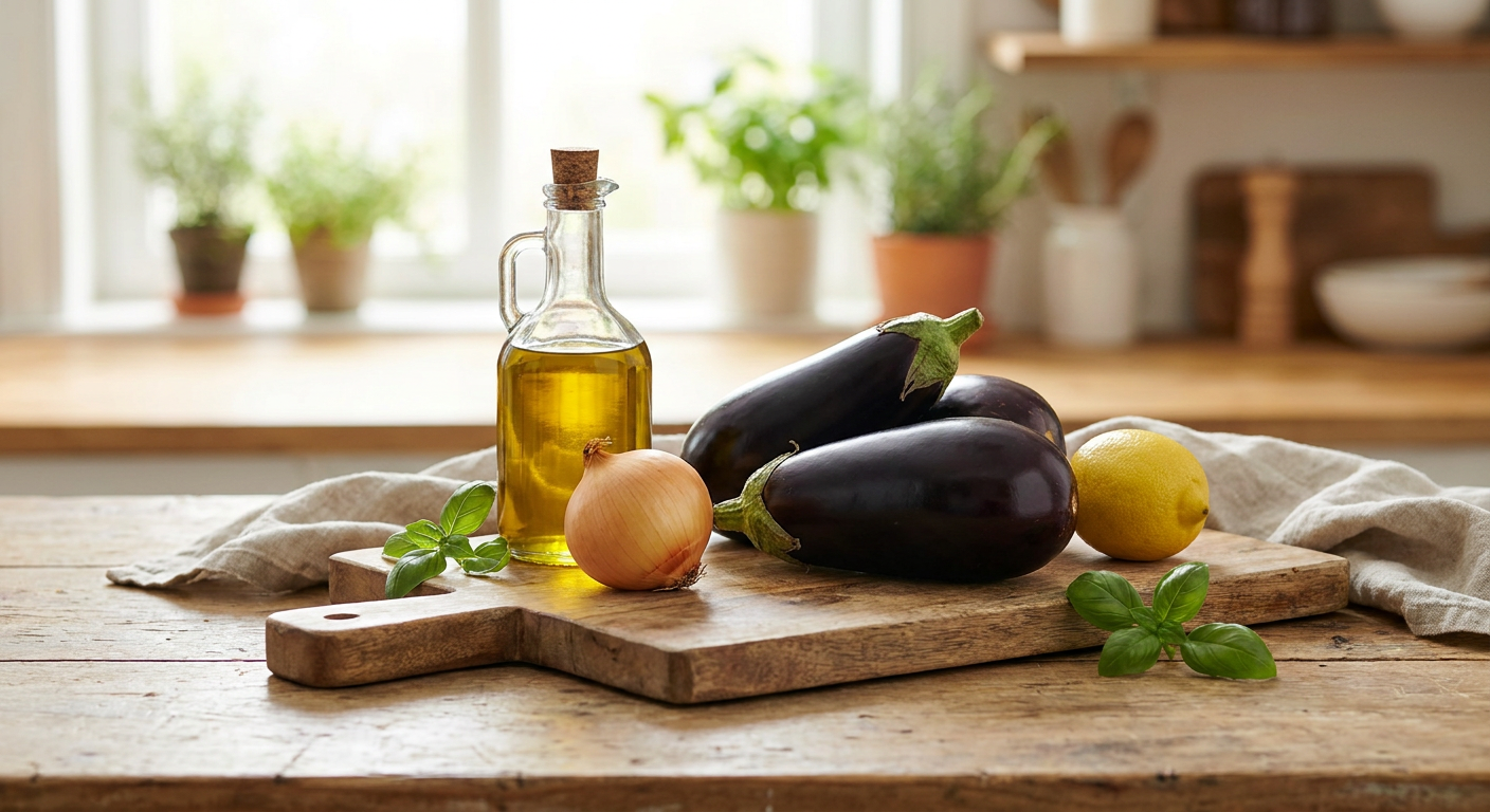 Vinete proaspete si ingrediente